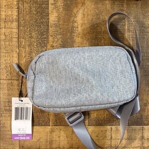 Vera Bradley Floral Gray Crossbody Bag